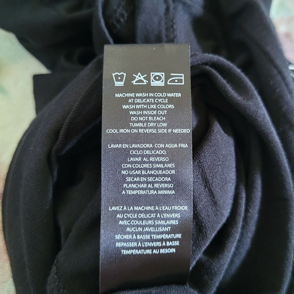 bebe Black🖤 Mini Logo Tape Lightweight Hoodie - NWT - Picture 13 of 16